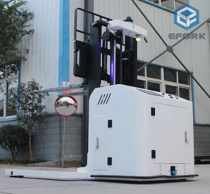 宇锋智能宽腿堆垛式AGV（白）