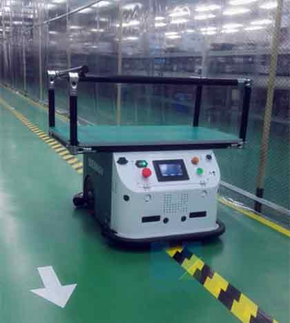 优旺特 AGV滚筒移载车_搬运机器人_agv滚筒移载车厂家