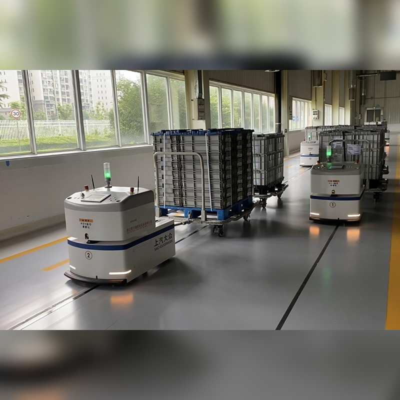 柯工智能  磁导航牵引式AGV