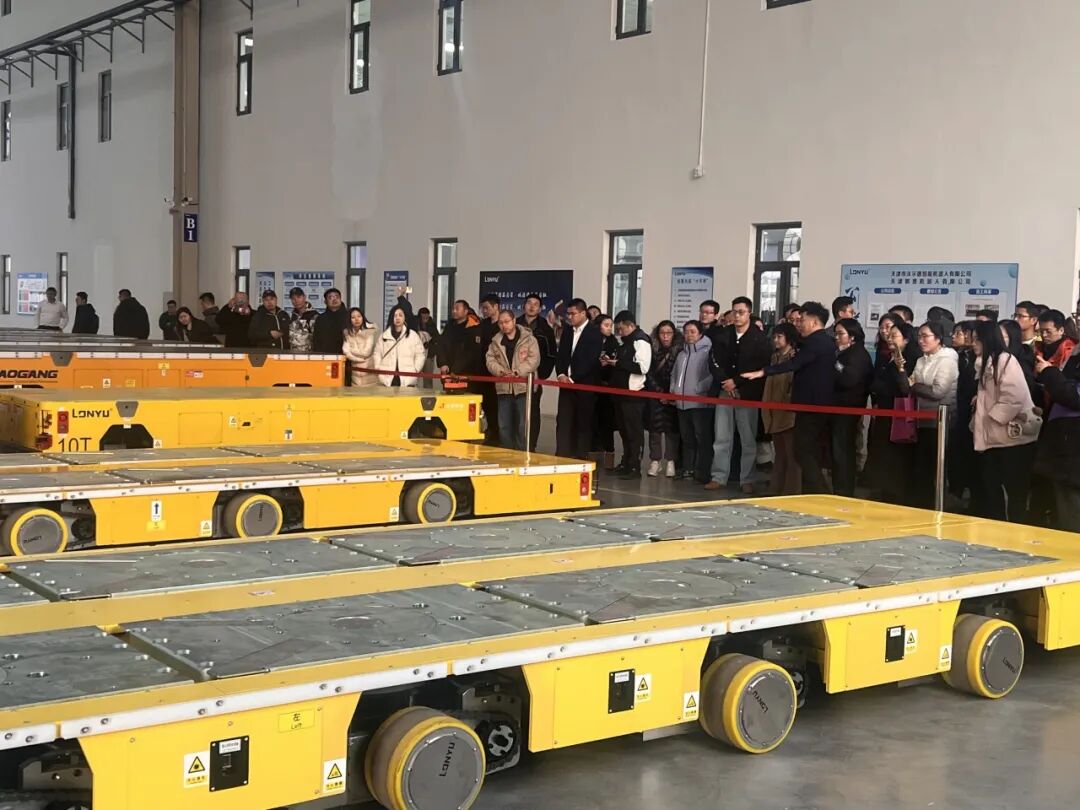 朗誉机器人丨光大集团参观朗誉机器人，交流互鉴促共赢