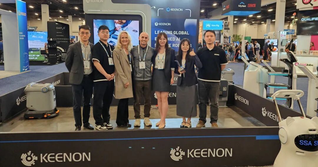 ISSA北美展直击 | 擎朗清洁机器人C55北美首秀，全场景机器人引爆关注！