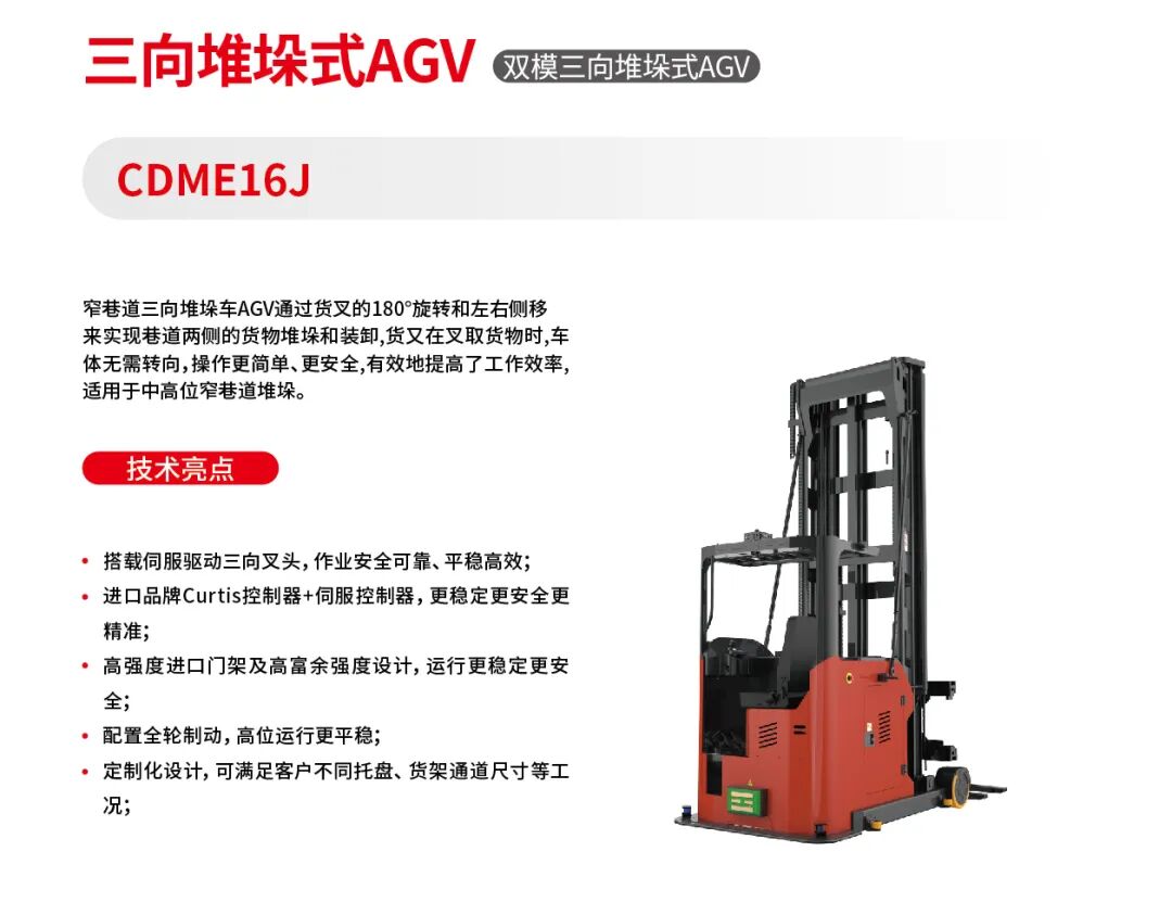 合力宇锋三向堆垛式机器人荣膺移动机器人行业“年度产品”奖